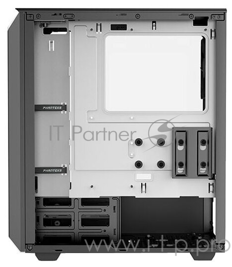 Корпус PHANTEKS Eclipse P300 Tempered Glass, Black-White, RGB LED иллюминация, цельнометалический, Mid-Tower