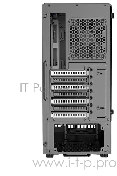 Корпус PHANTEKS Eclipse P300 Tempered Glass, Black-White, RGB LED иллюминация, цельнометалический, Mid-Tower