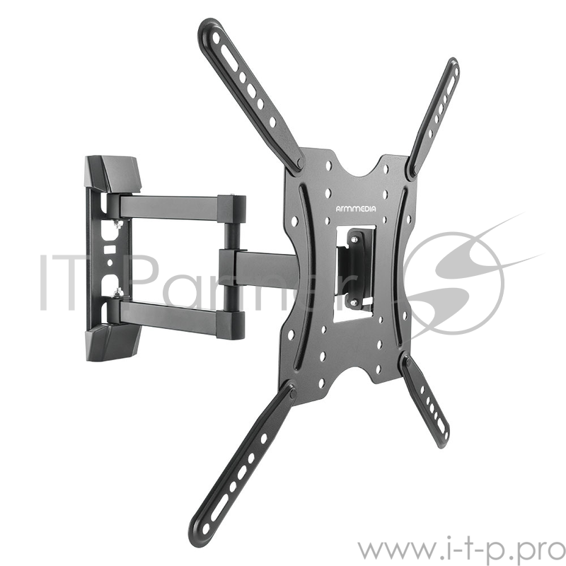 Кронштейн для телевизора Arm Media LCD-404 черный 26-55 макс.30кг настенный поворот и наклон
