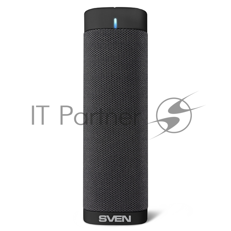 Портативная колонка SVEN PS-115, черный (10 Вт, TWS, Bluetooth, FM, USB, microSD, 1800мА*ч)