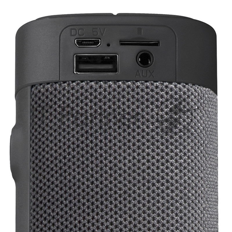 Портативная колонка SVEN PS-115, черный (10 Вт, TWS, Bluetooth, FM, USB, microSD, 1800мА*ч)