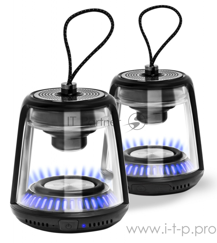 Колонка порт. Telefunken TF-PS1203B черный 18W 2.0 BT (TF-PS1203B(ЧЕРНЫЙ))