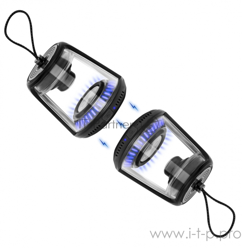 Колонка порт. Telefunken TF-PS1203B черный 18W 2.0 BT (TF-PS1203B(ЧЕРНЫЙ))