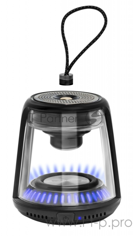 Колонка порт. Telefunken TF-PS1203B черный 18W 2.0 BT (TF-PS1203B(ЧЕРНЫЙ))