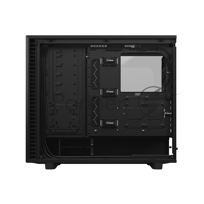 Корпус Fractal Design DEFINE 7 BLACK - DARK TG / mid tower / E-ATX / dark tint tempered glass / 3x140mm fans inc. / FD-C-DEF7A-03