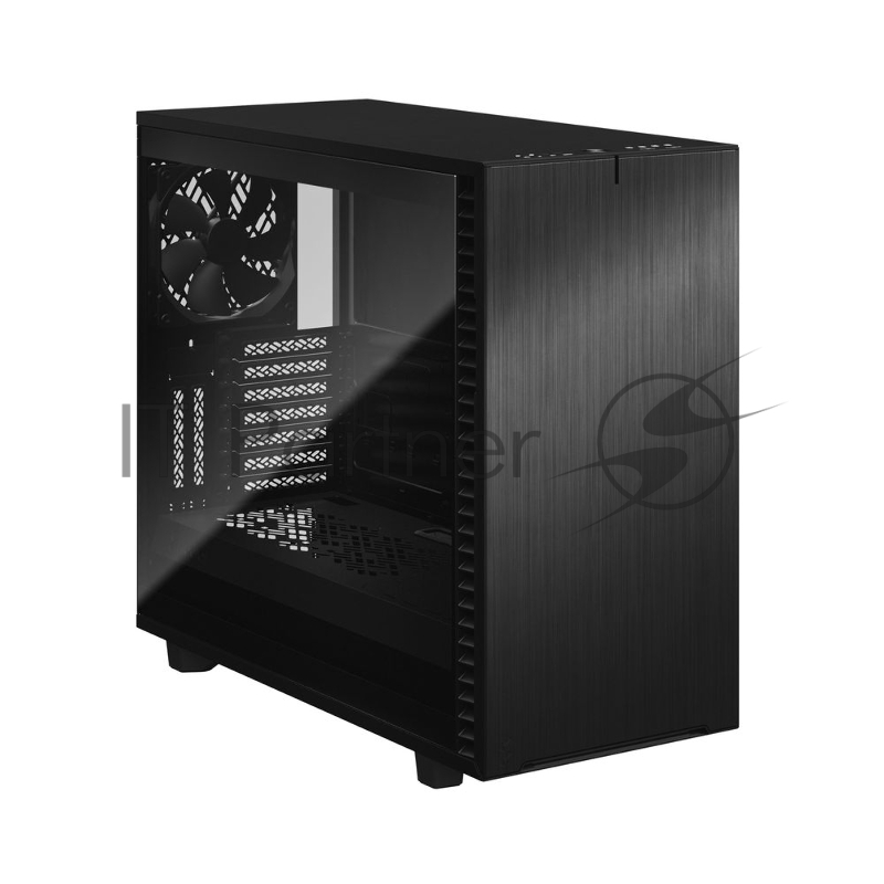 Корпус Fractal Design DEFINE 7 BLACK - DARK TG / mid tower / E-ATX / dark tint tempered glass / 3x140mm fans inc. / FD-C-DEF7A-03