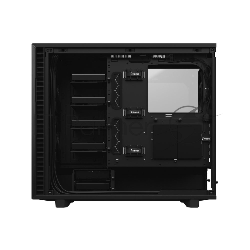 Корпус Fractal Design DEFINE 7 BLACK - DARK TG / mid tower / E-ATX / dark tint tempered glass / 3x140mm fans inc. / FD-C-DEF7A-03