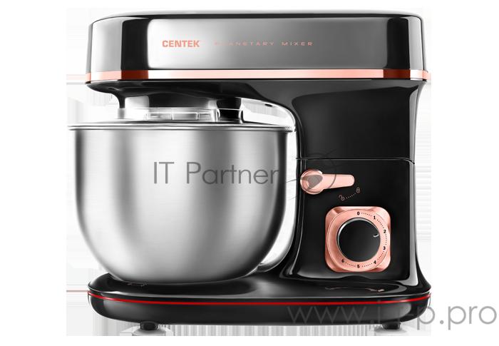 Миксер Centek CT-1139 черный/хром