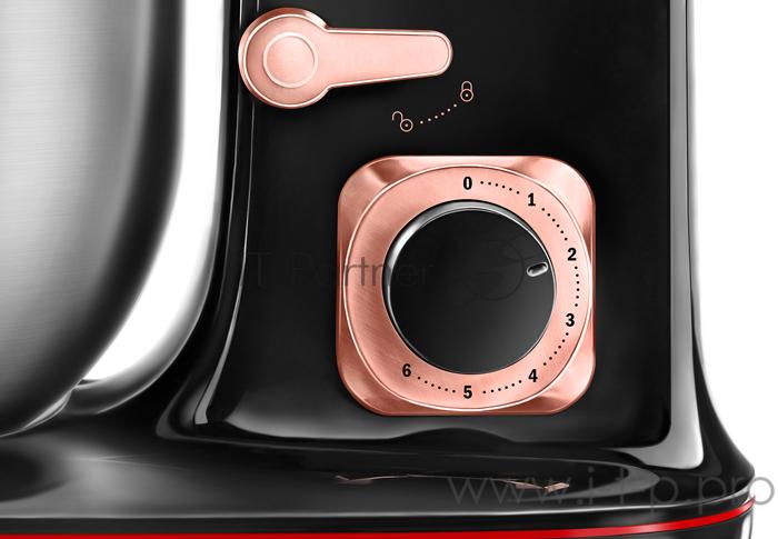 Миксер Centek CT-1139 черный/хром