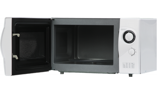 Микроволновая печь SHIVAKI SMW2518MW, 900 Вт., 25 л., мех. упр., таймер 30 мин., разморозка, белый