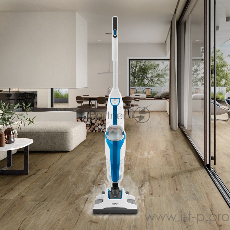Вертикальный паровой пылесос Kitfort КТ-556