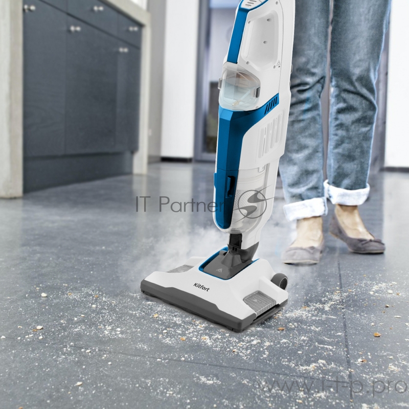 Вертикальный паровой пылесос Kitfort КТ-556