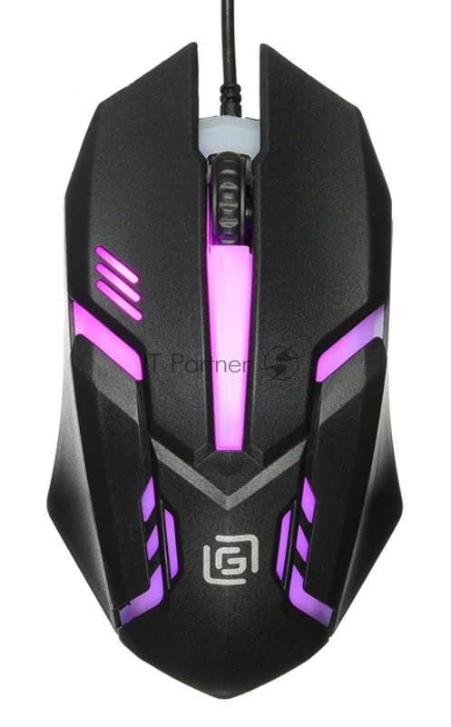 Мышь Oklick 396M INSOMNIA черный оптическая (1000dpi) USB (3but)