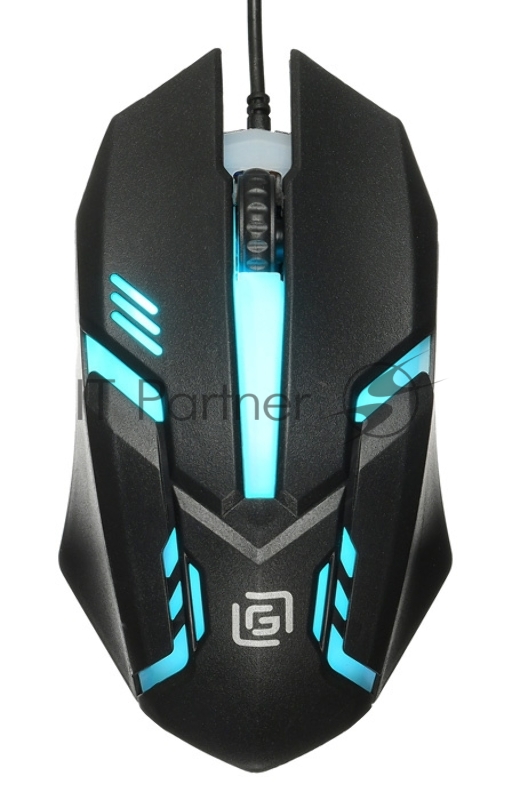 Мышь Oklick 396M INSOMNIA черный оптическая (1000dpi) USB (3but)