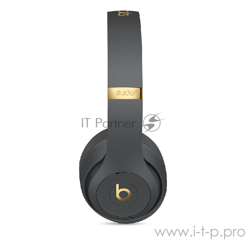 Беспроводные мониторные наушникиBeats Studio3 Wireless Headphones – The Beats Skyline Collection - Shadow Grey, цвет «серая тень»