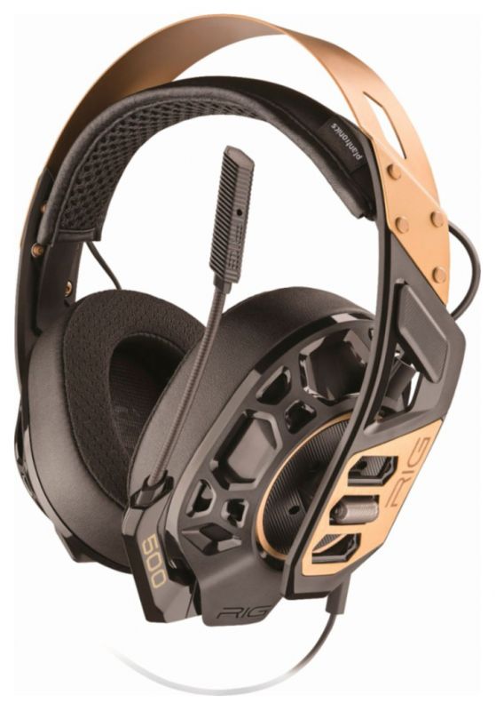 Гарнитура PLANTRONICS RIG 500 PRO DOLBY ATMOS (игровая ,полноразмерная,рег .громкости,SURROUND,jack 3.5mm)