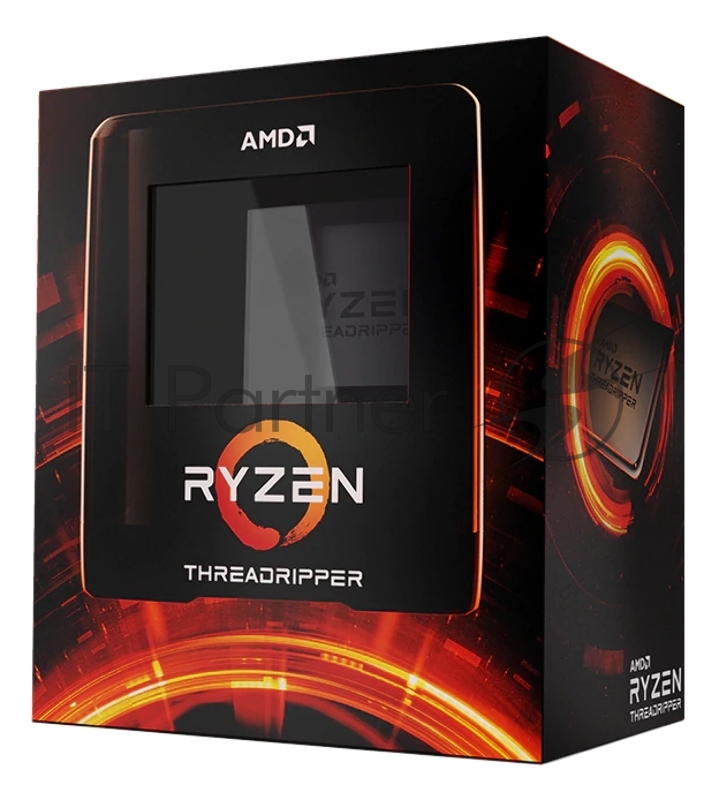 Процессор AMD Ryzen Threadripper 3990X WOF <280W, 64C/128T, 4.3Gh(Max), 288MB(L2+L3), sTRX4> (100-100000163WOF)