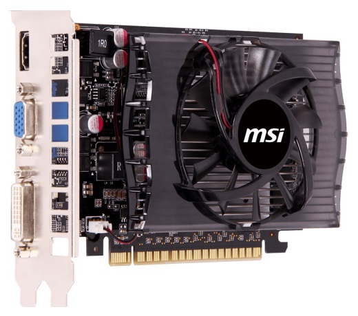 Видеокарта MSI PCI-E N730-4GD3 nVidia GeForce GT 730 4096Mb 128bit DDR3 750/1000 DVIx1/HDMIx1/CRTx1/HDCP Ret