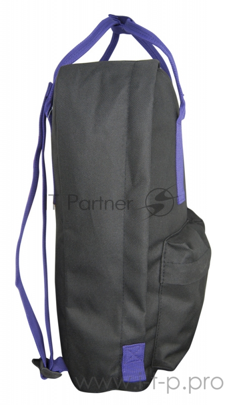 Рюкзак Silwerhof Cube черный/фиолетовый