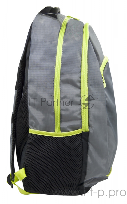 Рюкзак Silwerhof Power серый/зеленый неоновый