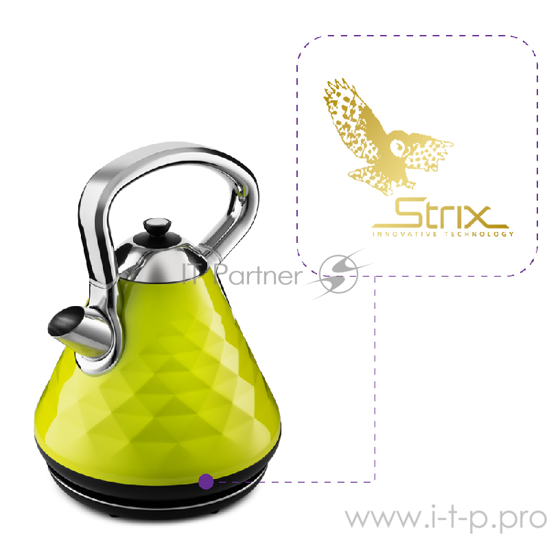 Чайник Kitfort КТ-698-2 Салатовый