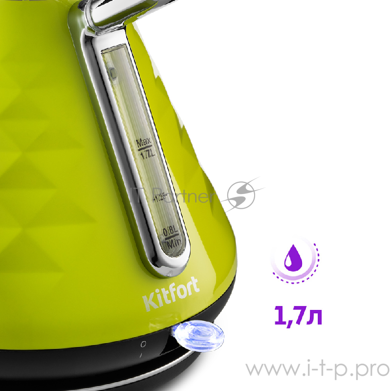 Чайник Kitfort КТ-698-2 Салатовый