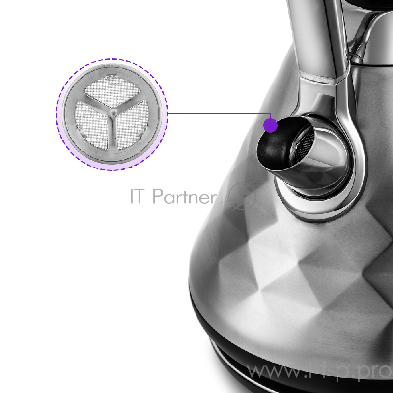 Чайник Kitfort КТ-698-4 серебристый