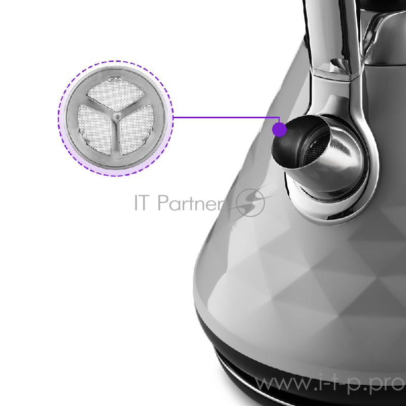 Чайник Kitfort КТ-698-3 серый