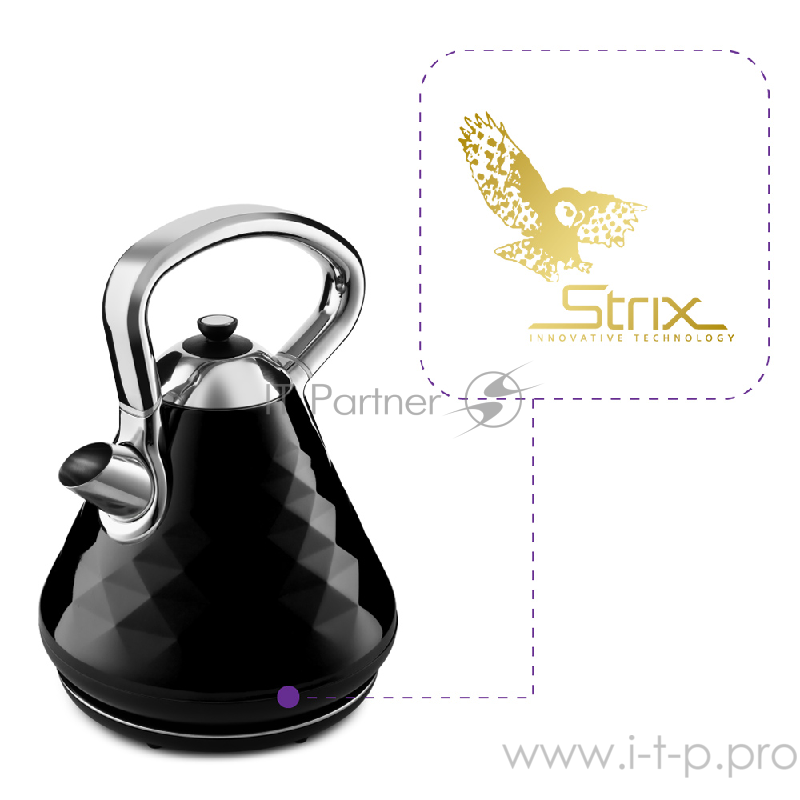 Чайник Kitfort КТ-698-1 чёрный