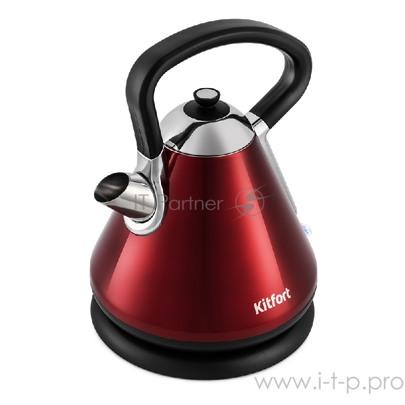 Чайник Kitfort КТ-697-2 красный металлик