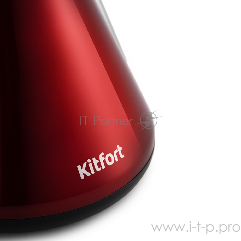 Чайник Kitfort КТ-697-2 красный металлик