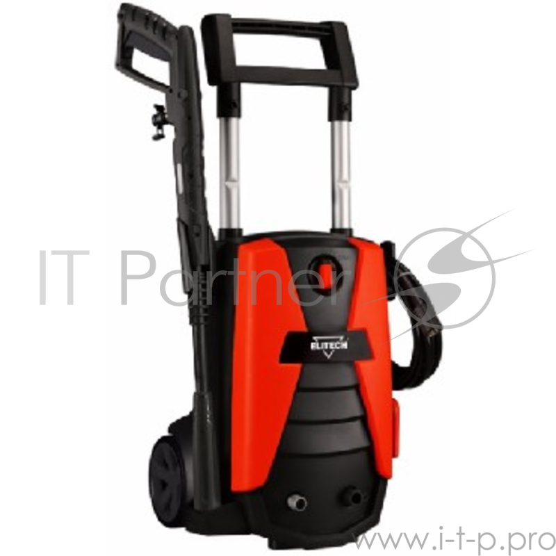 Мойка ELITECH 183617 М 1600РБ Мойка высокого давления самовсасывающая, Вес 9,6 кг, Габаритные размеры 380x330x650 мм, Максимальная температура жидкости на входе 40 °С, Степень ащиты: IP25, Давление 7 бар, Производительность 6 л/мин, Мощность 1600 В