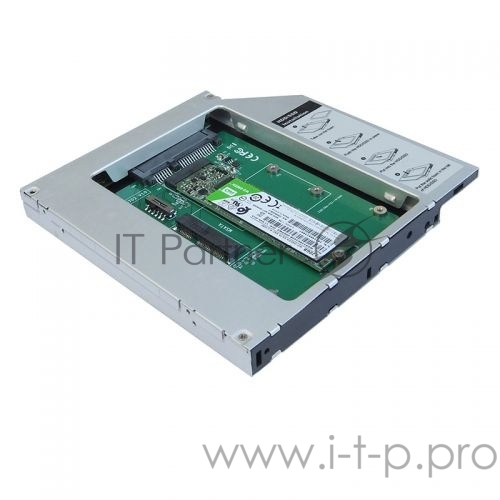 Сменный бокс для HDD/SSD AgeStar SMNF2S SATA металл серебристый 2.5