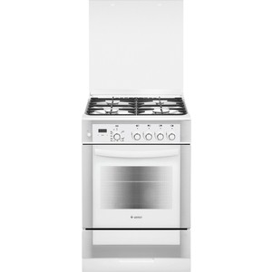 Плита газовая GEFEST ПГ 6300-03 0040 белый (стеклянная крышка) реш.чугун