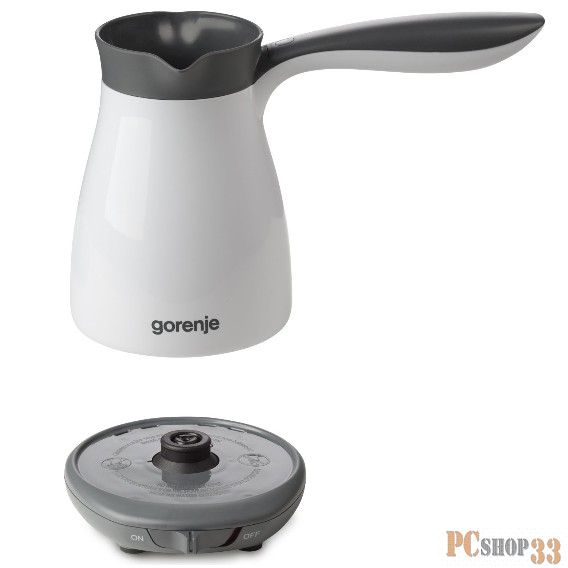 Кофеварка Электрическая турка Gorenje TCM330W 550Вт белый