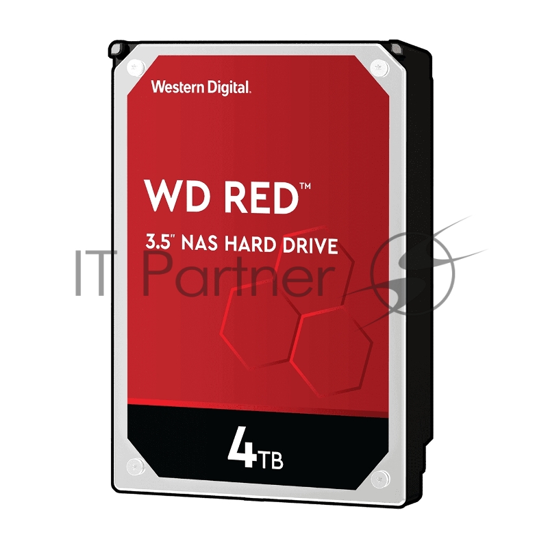 Накопитель Western Digital HDD SATA-III 4Tb Red for NAS WD40EFAX, IntelliPower, 64MB buffer
