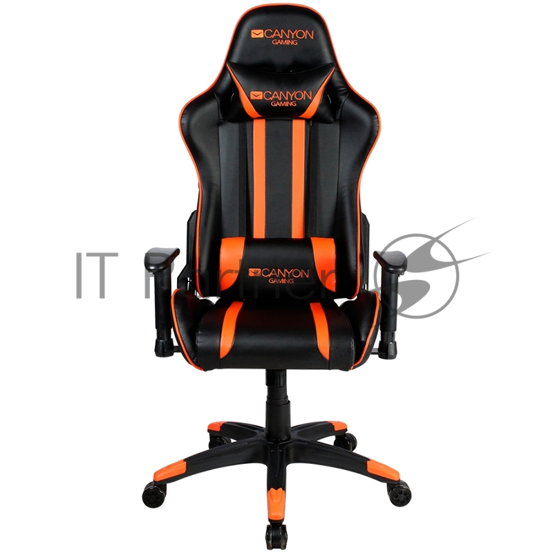 Кресло для геймеров Canyon Fobos CND-SGCH3 черно-оранжевое