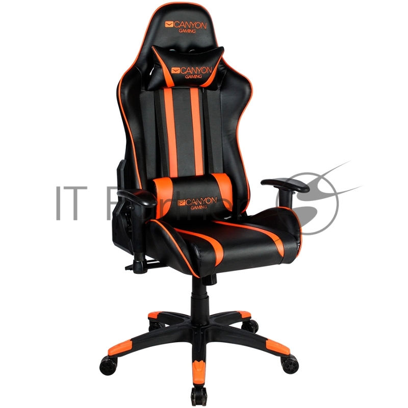 Кресло для геймеров Canyon Fobos CND-SGCH3 черно-оранжевое