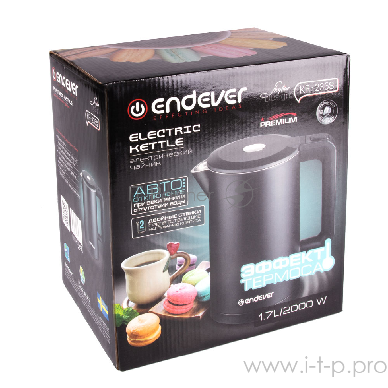 Чайник Endever Skyline KR-236S
