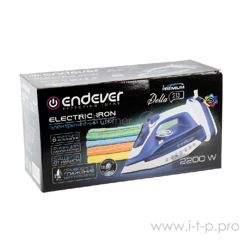 Утюг Endever Delta 213