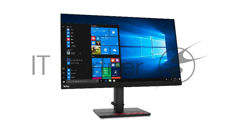 Монитор Lenovo ThinkVision T27q-20 27 16:9 QHD (2560x1440) IPS, 4ms, CR 1000:1, DCR 3M:1, BR 350, 178/178, 1xHDMI1.4, 1xDP1.2, USB Hub(4 x USB 3.0), 1xAudio Port (3.5 mm), LTPS, 3YR Exchange