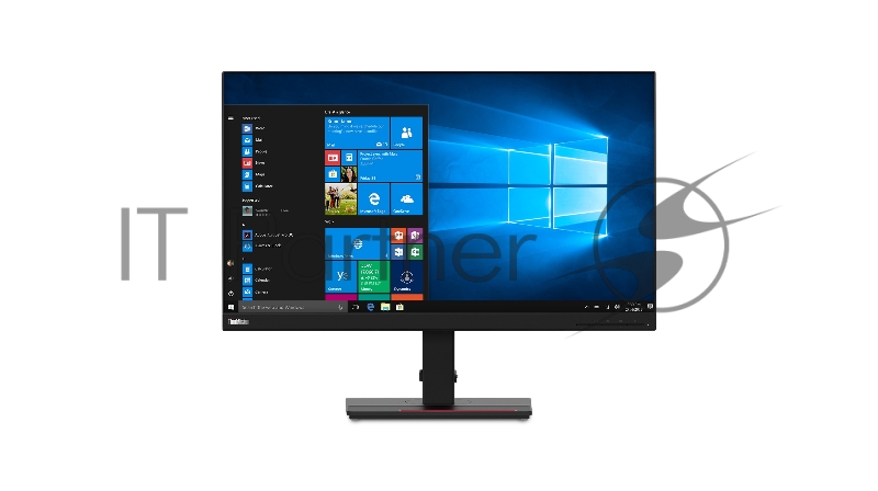 Монитор Lenovo ThinkVision T27q-20 27 16:9 QHD (2560x1440) IPS, 4ms, CR 1000:1, DCR 3M:1, BR 350, 178/178, 1xHDMI1.4, 1xDP1.2, USB Hub(4 x USB 3.0), 1xAudio Port (3.5 mm), LTPS, 3YR Exchange