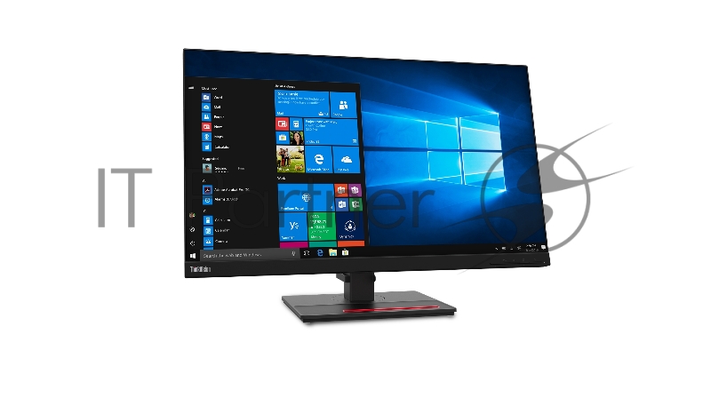 Монитор Lenovo ThinkVision T27q-20 27 16:9 QHD (2560x1440) IPS, 4ms, CR 1000:1, DCR 3M:1, BR 350, 178/178, 1xHDMI1.4, 1xDP1.2, USB Hub(4 x USB 3.0), 1xAudio Port (3.5 mm), LTPS, 3YR Exchange