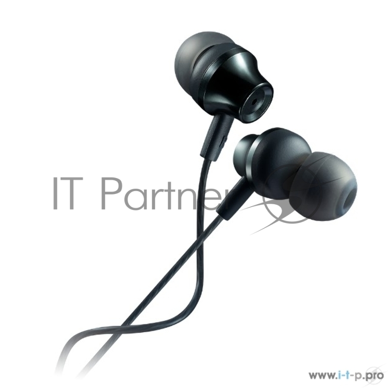 Наушники CANYON CNS-CEP3DG Стерео наушники с микрофоном, металлическая оболочка, 1,2 М, темно-серый