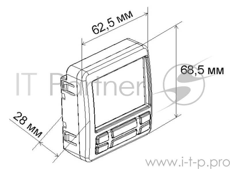 Маршрутный компьютер MULTITRONICS CL-580 для Газель-Бизнес, УАЗ-Патриот
