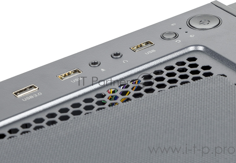 Корпус Formula F-33RGB черный без БП ATX 3x120mm 2xUSB2.0 1xUSB3.0 audio bott PSU