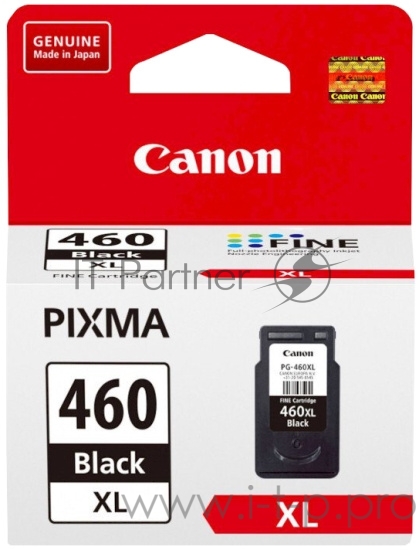 Картридж струйный Canon PG-460XL 3710C001 черный для Canon Pixma MG5740/MG6840/MG7740