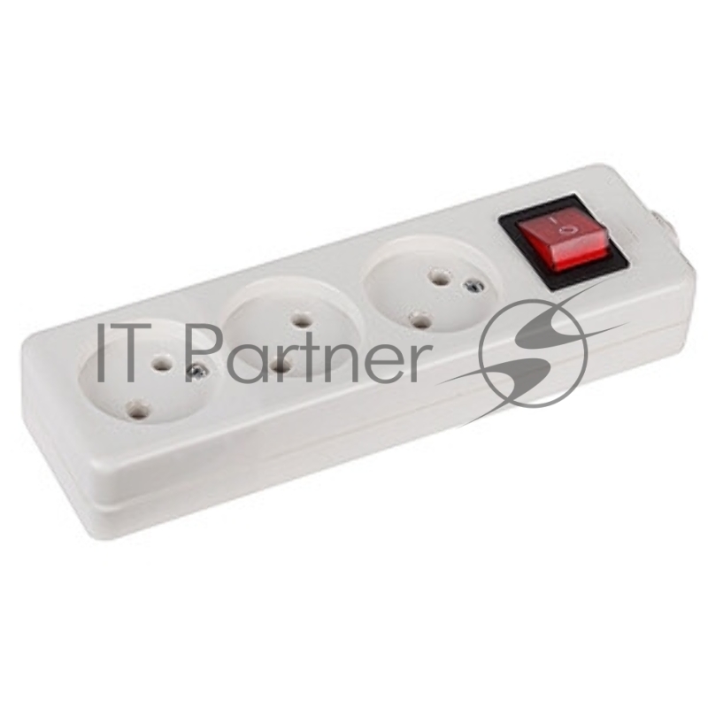 Колодка ЭРА Б0003479 K-3s 3гн без зазeмл с выкл 10/40/1200