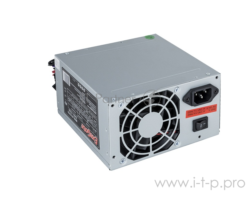 Блок питания 450W ExeGate CP450, ATX, PC, 8cm fan, 24p+4p, 3*SATA, 2*IDE, FDD + кабель 220V в комплекте