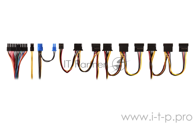 Блок питания 450W ExeGate 450PPE, ATX, PC, black, APFC, 12cm, 24p+(4+4)p, PCI-E, 3*IDE, 5*SATA, FDD + кабель 220V в комплекте